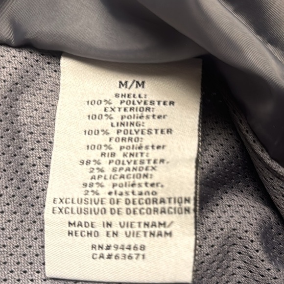 Nautica Men’s Lightweight Bomber Style Jacket Black SIZE SZ MEDIUM NWT - Picture 9 of 11